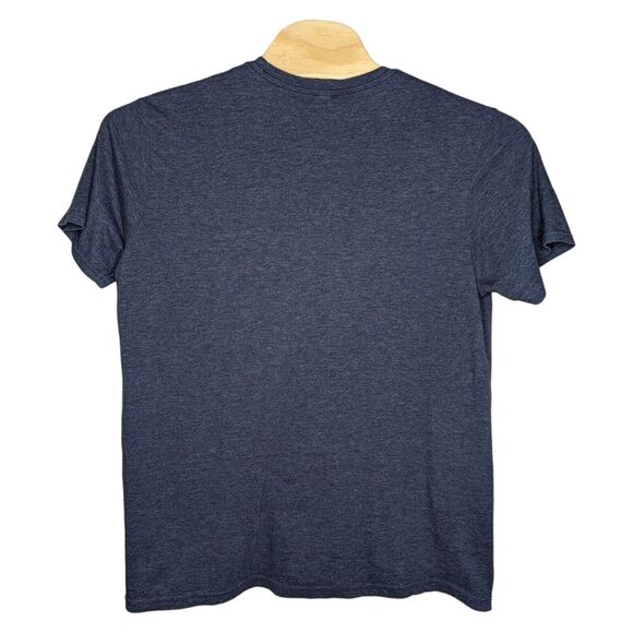 Miller Lite Astronaut T Shirt Mens XL Dark‎ Gray Open Microphone Floating Beer - Picture 2 of 7